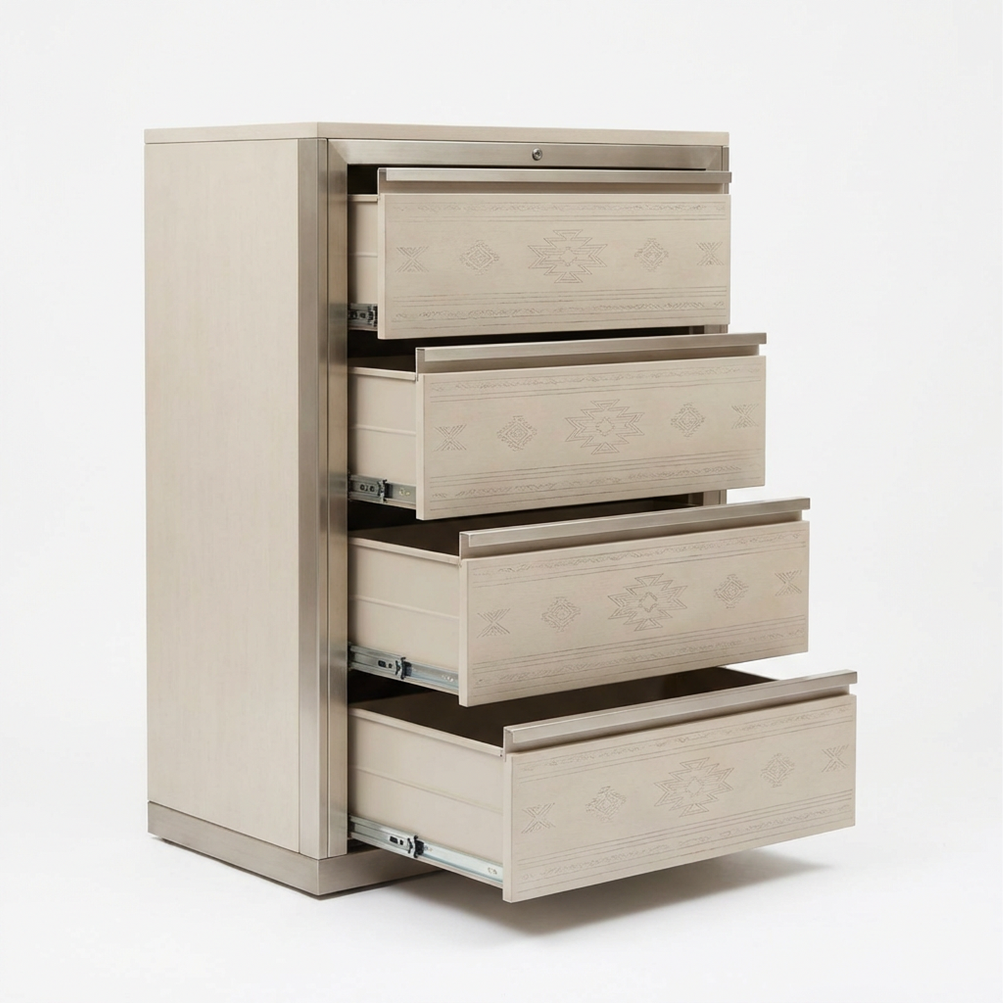 Modern 4-Drawer Chest